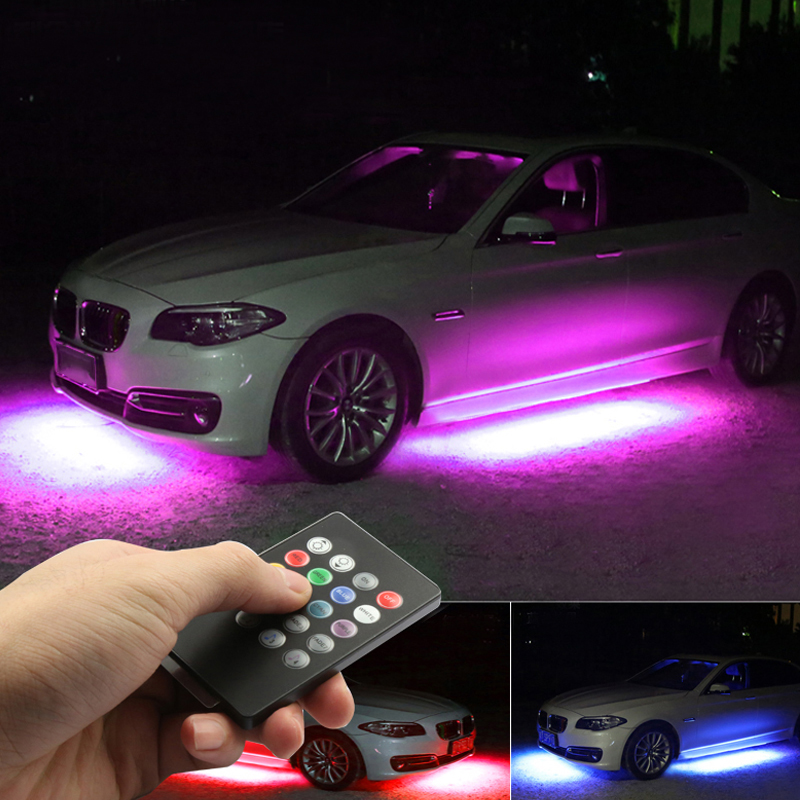 Rgb Underglow Strip - Under Car LED Lights Underglow Flexible