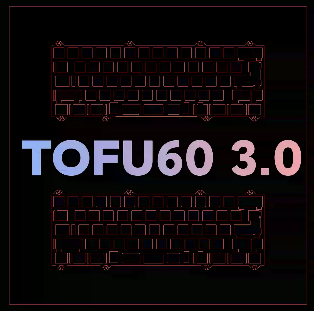 Mechanical Switch Tester - KBDFANS TOFU60 3.0 Version Keyboard Dedicated