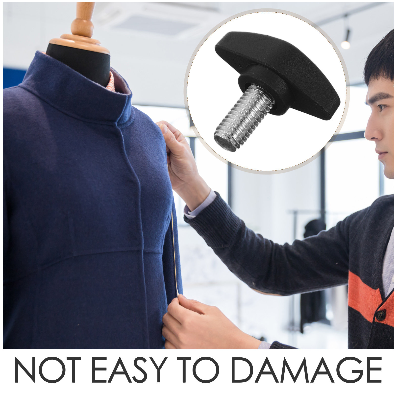 4Pcs Mannequin Base Fastening  - Stabilizer Screw In ulasan dan harga
