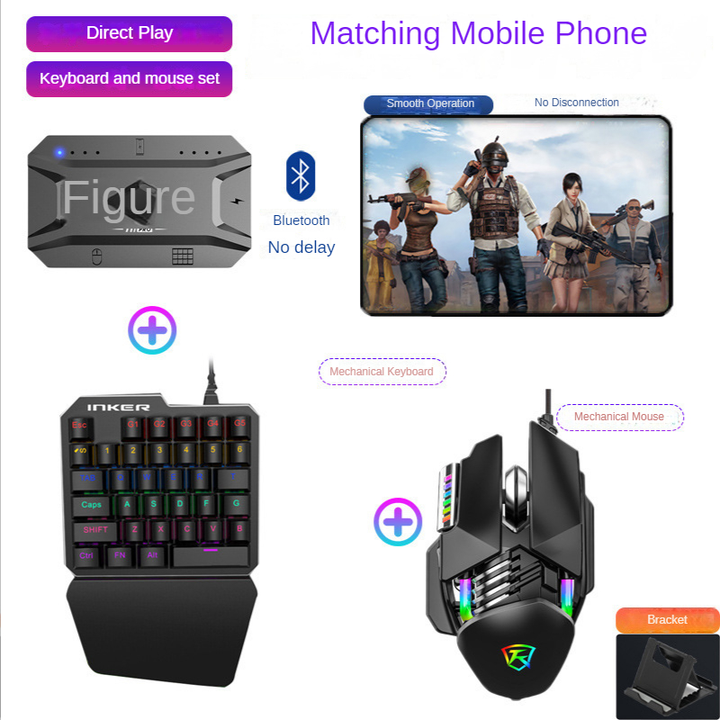 M1 Pro Gamepad Mobile Phone Ga - Gaming Keyboard And Mouse Wireless ulasan dan harga