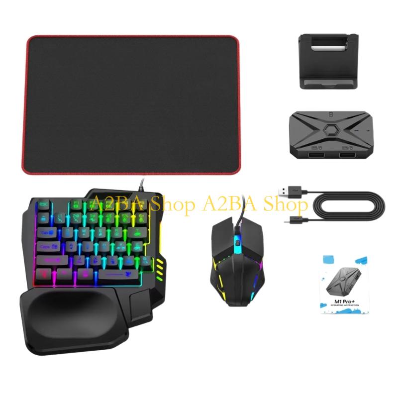 A2BA Wireless Mobile Keyboard  - Gaming Keyboard And Mouse Converter For Mobile ulasan dan harga