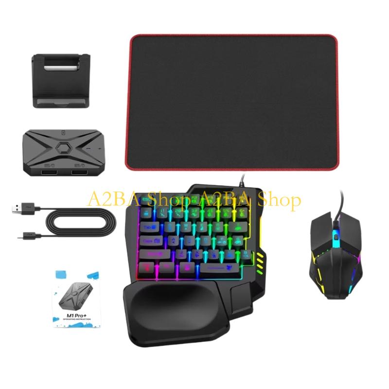 A2BA Wireless Mobile Keyboard  - Gaming Keyboard And Mouse Converter For Mobile ulasan dan harga