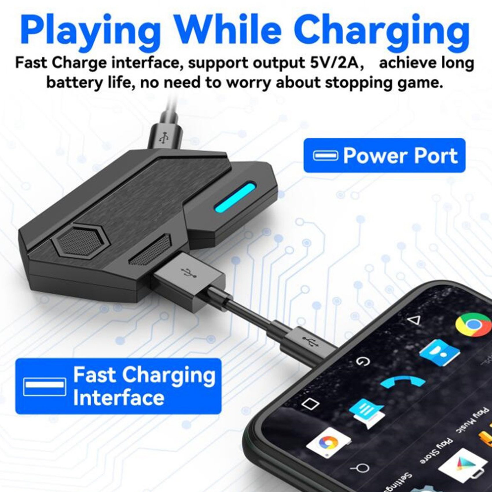 ONNL Gamepad Mobile PUBG Contr - Gaming Keyboard And Mouse Converter For Mobile ulasan dan harga