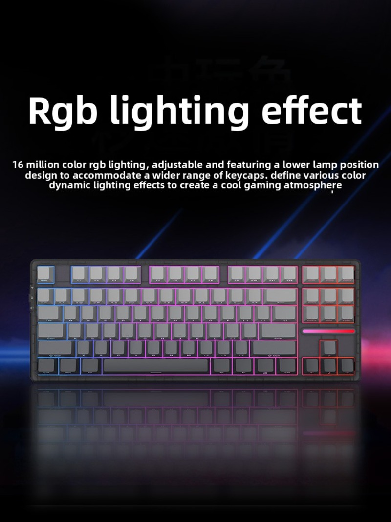 VGN V87 TKL Wireless Mechanica - Gaming Keyboard Thocky ulasan dan harga