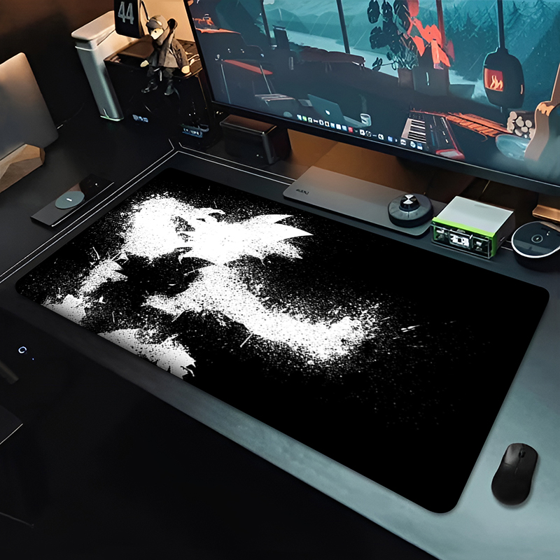 DBZ Black Anime Mouse Pad Drag - Gaming Keyboard Nearby ulasan dan harga