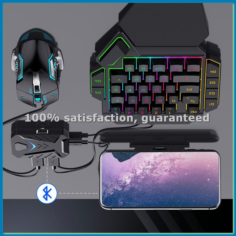 Portable Mobile Gaming Keyboar - Gaming Keyboard And Mouse Converter For Mobile ulasan dan harga