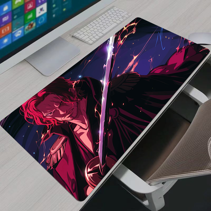 One Piece Shanks Mouse Pad Lar - Gaming Keyboard Nearby ulasan dan harga