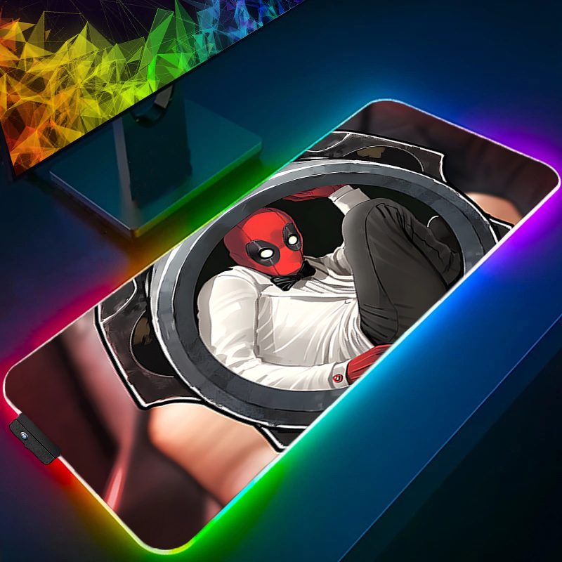 LED Mouse Pad Gaming Backlight - Gaming Keyboard Noise ulasan dan harga