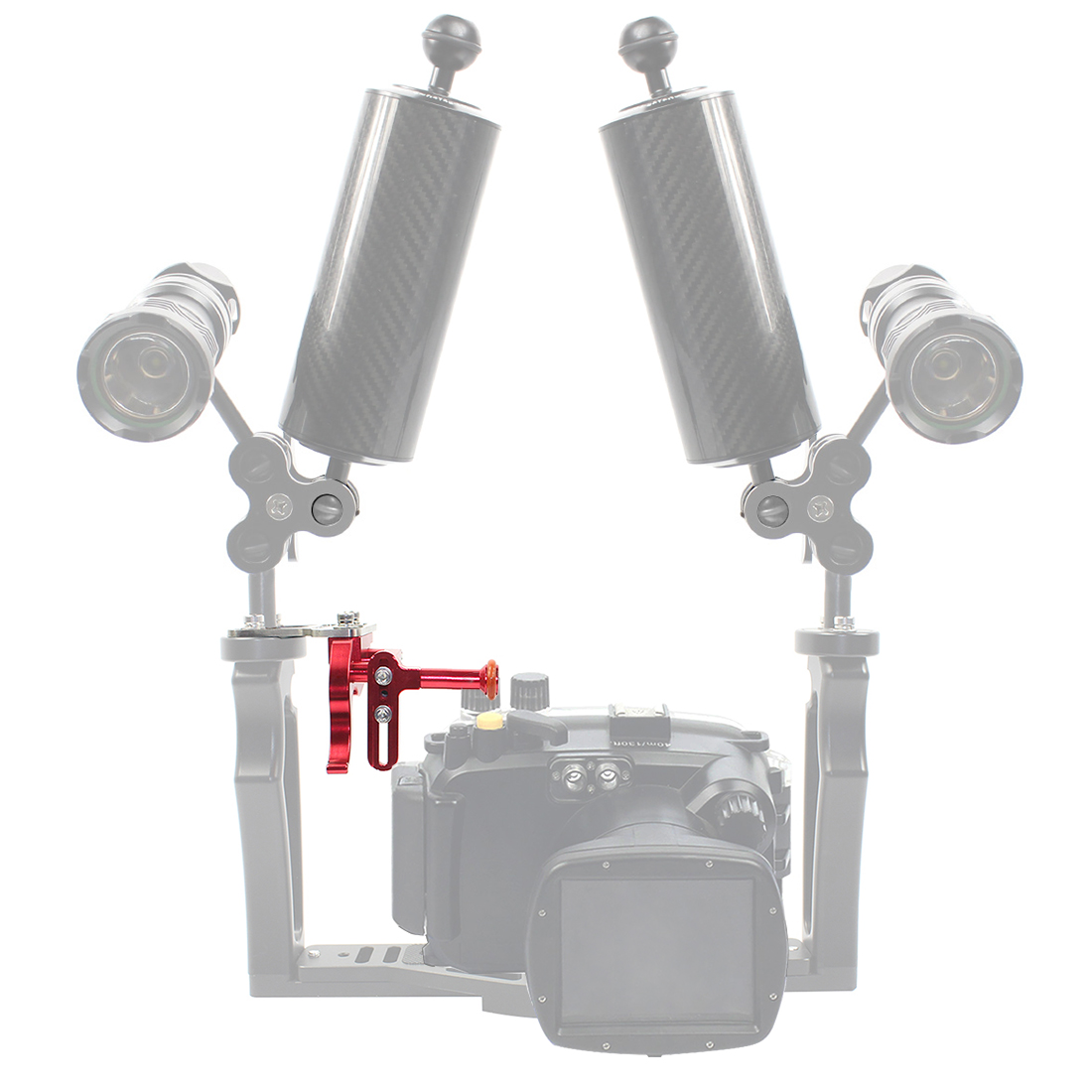 Underwater Diving Shutter Trig - Stabilizer Screw In ulasan dan harga
