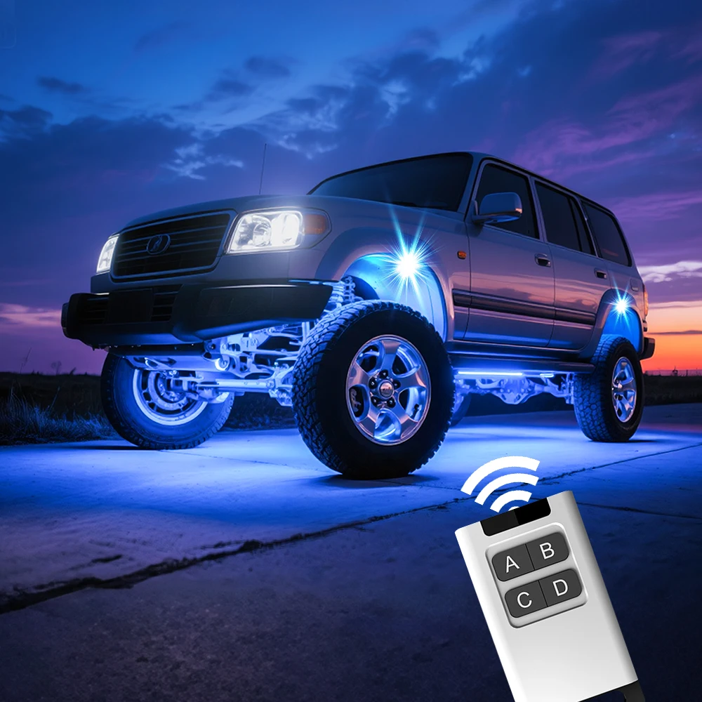 Symphony LED Car Underglow Lig - Rgb Underglow Strip ulasan dan harga