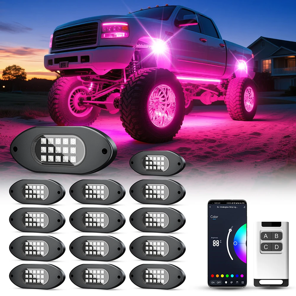 Symphony LED Car Underglow Lig - Rgb Underglow Strip ulasan dan harga