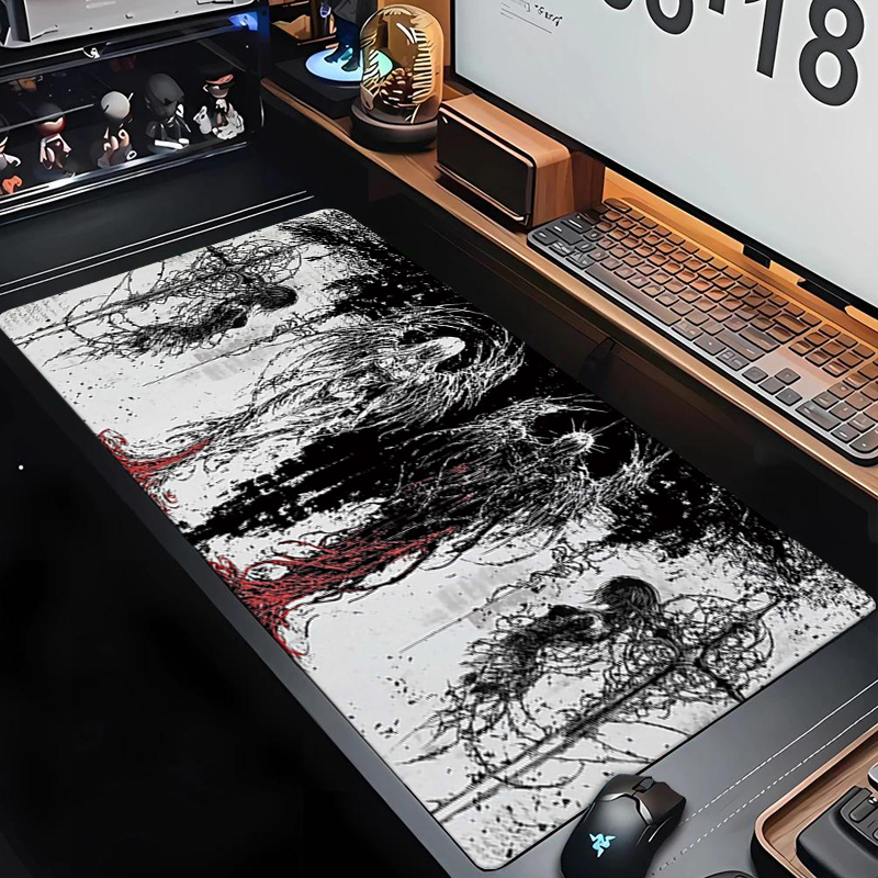 Dark Angel Art Design Large Si - Gaming Keyboard And Mouse Pad ulasan dan harga