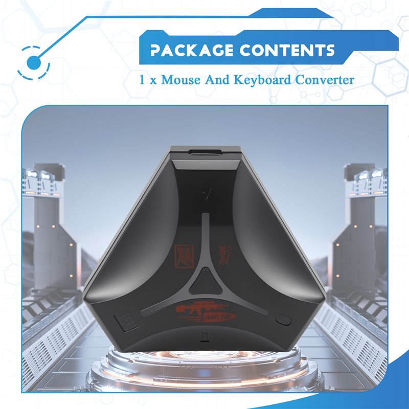 New-1 Piece MK12 Plug And Paly - Gaming Keyboard And Mouse Converter For Mobile ulasan dan harga