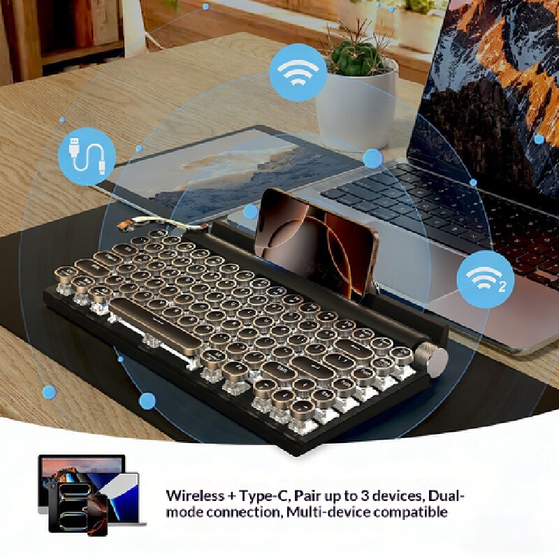 Wireless Mechanical Keyboard,  - Gaming Keyboard Not Typing ulasan dan harga