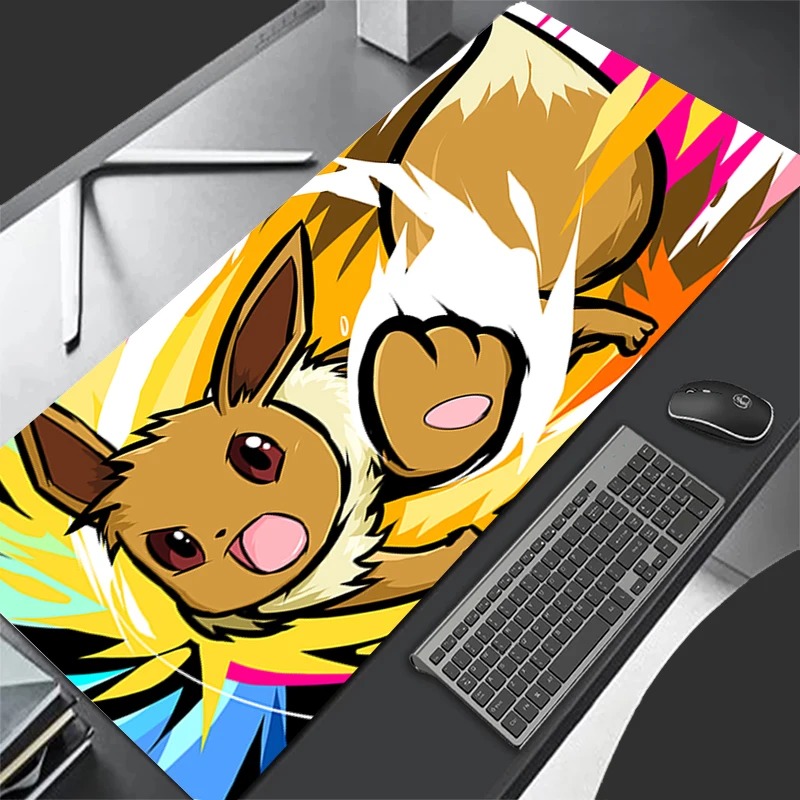 P-Pokemon Eevee Anime Gaming M - Gaming Keyboard Noise ulasan dan harga