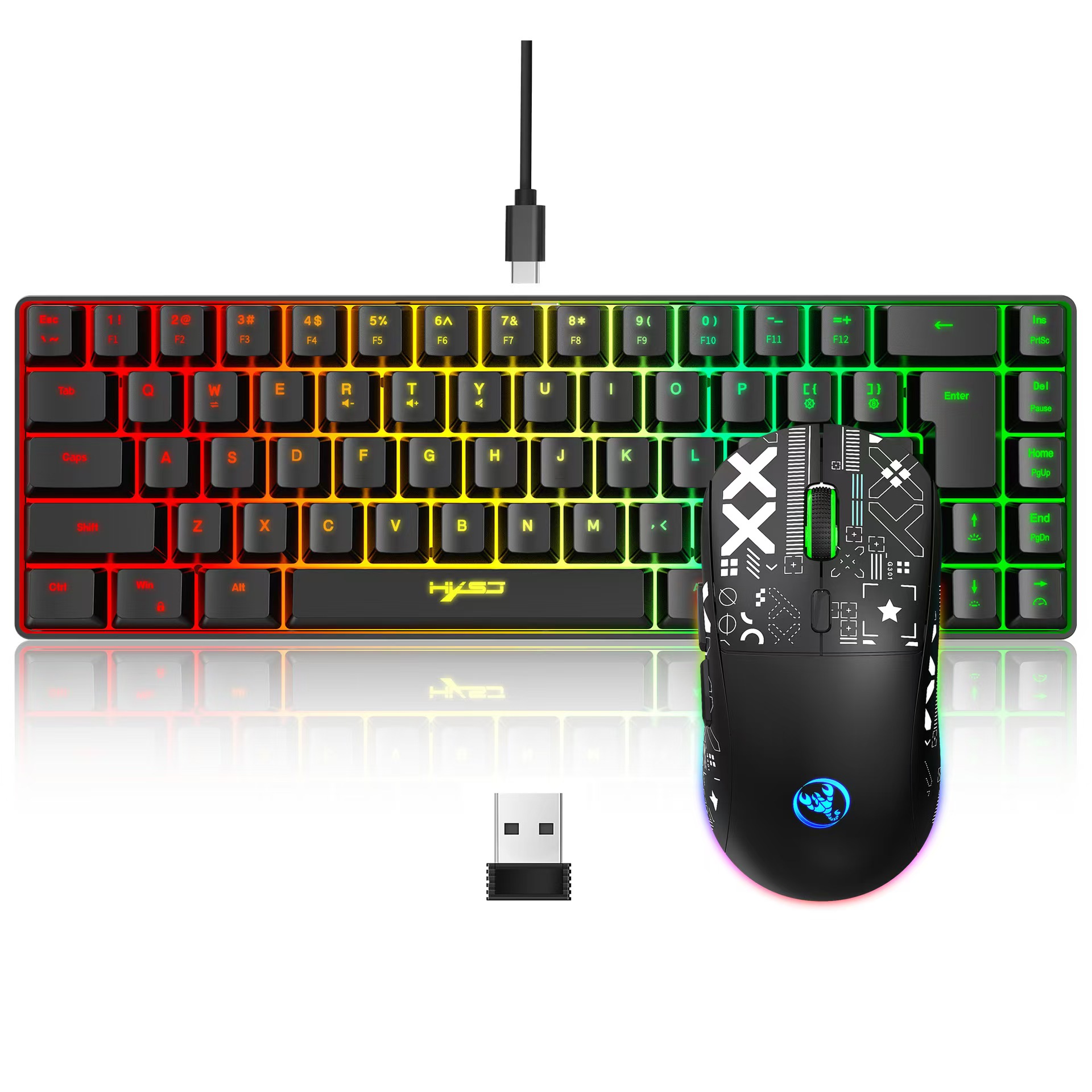 60% gaming Keyboard and mouse  - Gaming Keyboard And Mouse For Xbox ulasan dan harga