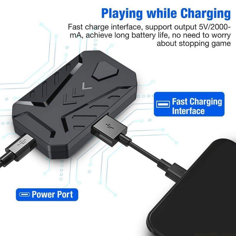 F62C Gamepad for Pubg Mobile B - Gaming Keyboard And Mouse Converter For Mobile ulasan dan harga