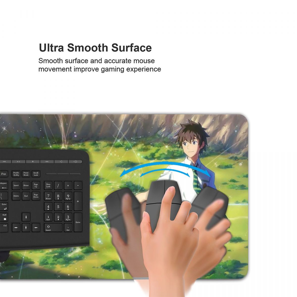 Japanese Anime Your Name Large - Gaming Keyboard Name ulasan dan harga