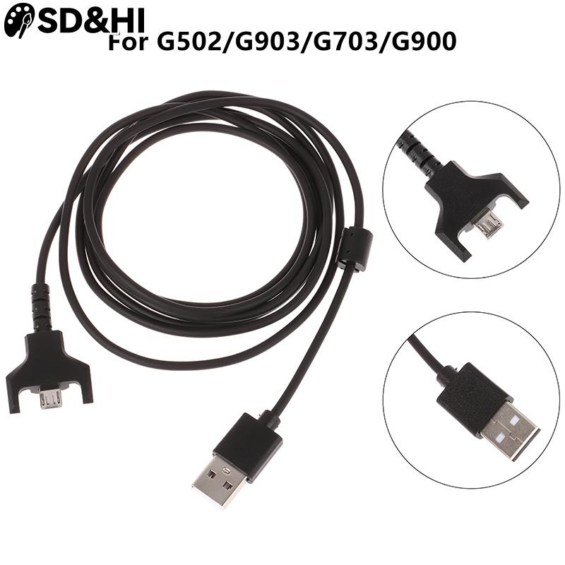 1.8M USB Charging Mouse Cable  - Logitech Mouse G502 ulasan dan harga