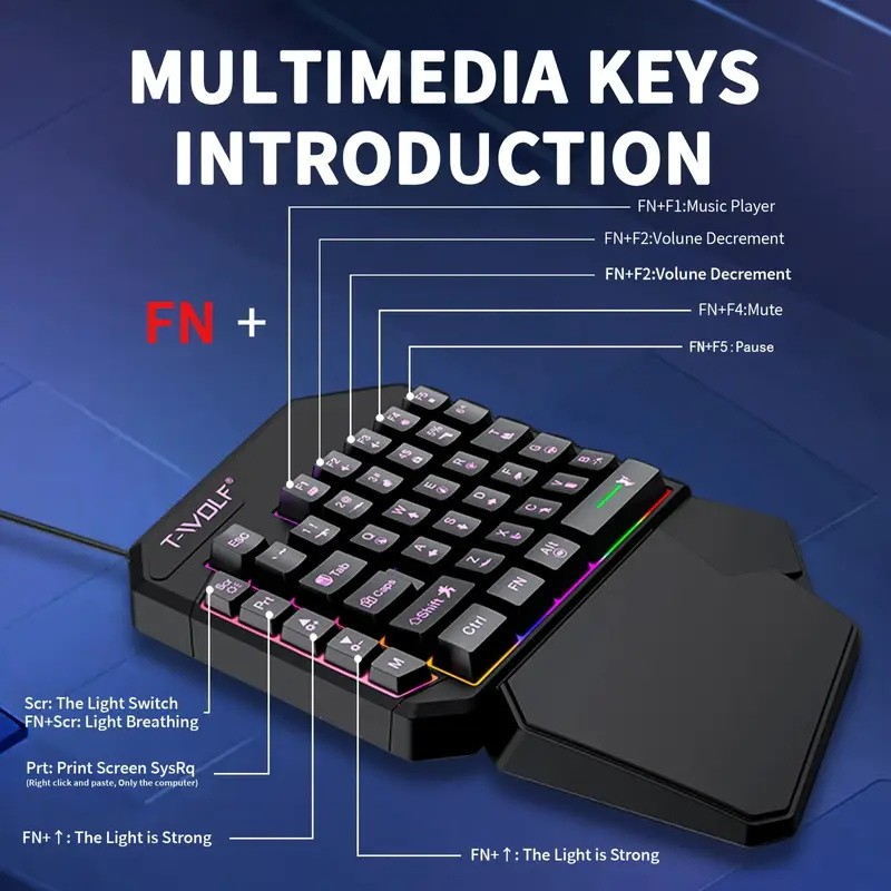 FocusOnPC TF900 2-in-1 Mobile  - Gaming Keyboard And Mouse Converter For Mobile ulasan dan harga