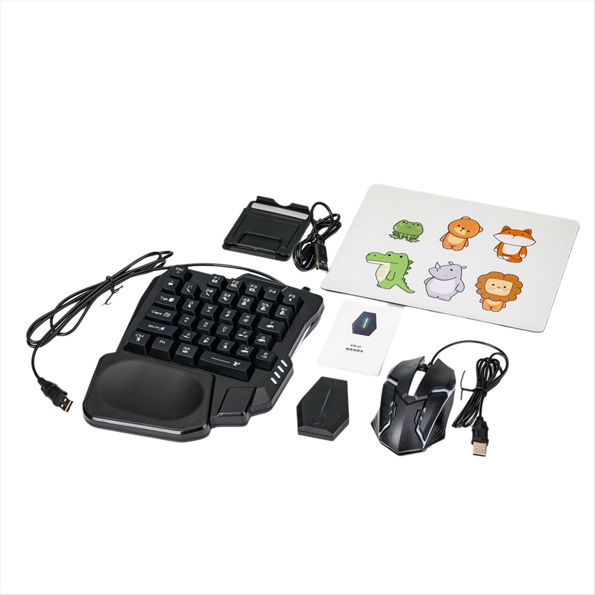 ★▲ 35Key Ergonomics RGB Gaming - Gaming Keyboard And Mouse Converter For Mobile ulasan dan harga