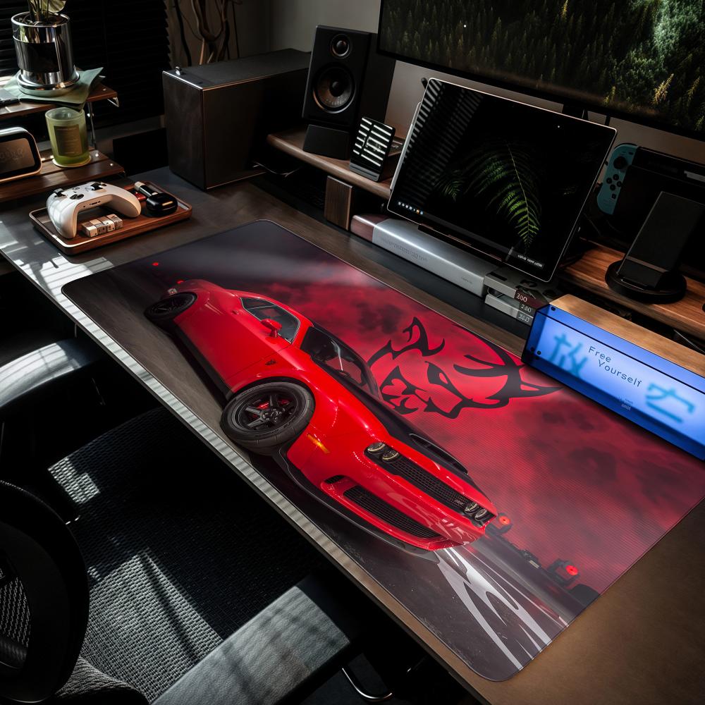 D-DodgeS Car Cool Mouse Pad XX - Gaming Keyboard Higround ulasan dan harga