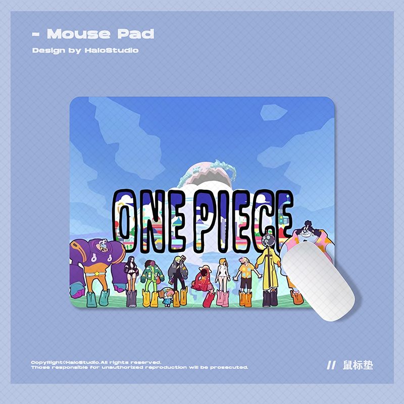 One Piece Creative Anime Carto - Gaming Keyboard And Mouse Pad ulasan dan harga