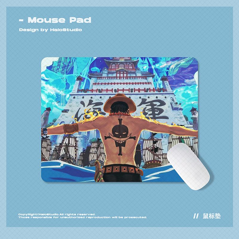 One Piece Creative Anime Carto - Gaming Keyboard And Mouse Pad ulasan dan harga