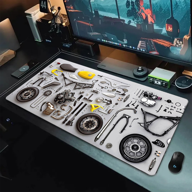 Disassembly Diagram Rubber Mou - Gaming Keyboard And Mouse Pad ulasan dan harga