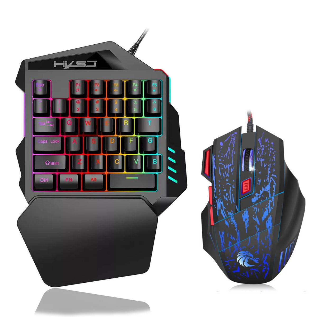 35-key film colorful one-hande - Gaming Keyboard And Mouse For Xbox ulasan dan harga