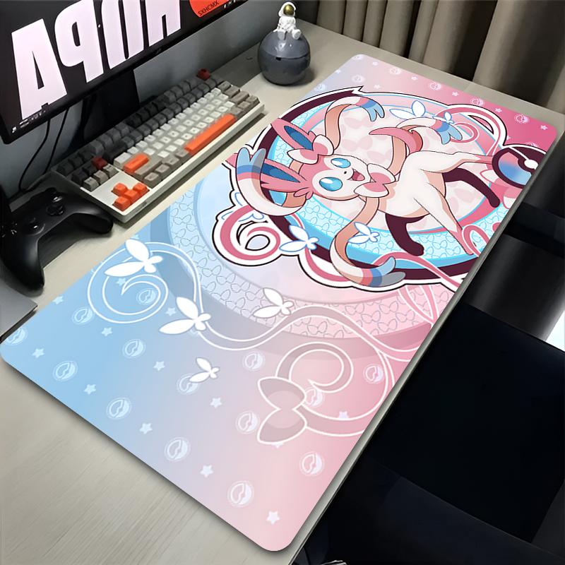 Large Pink Cute Mousepad XXL G - Gaming Keyboard Noise ulasan dan harga