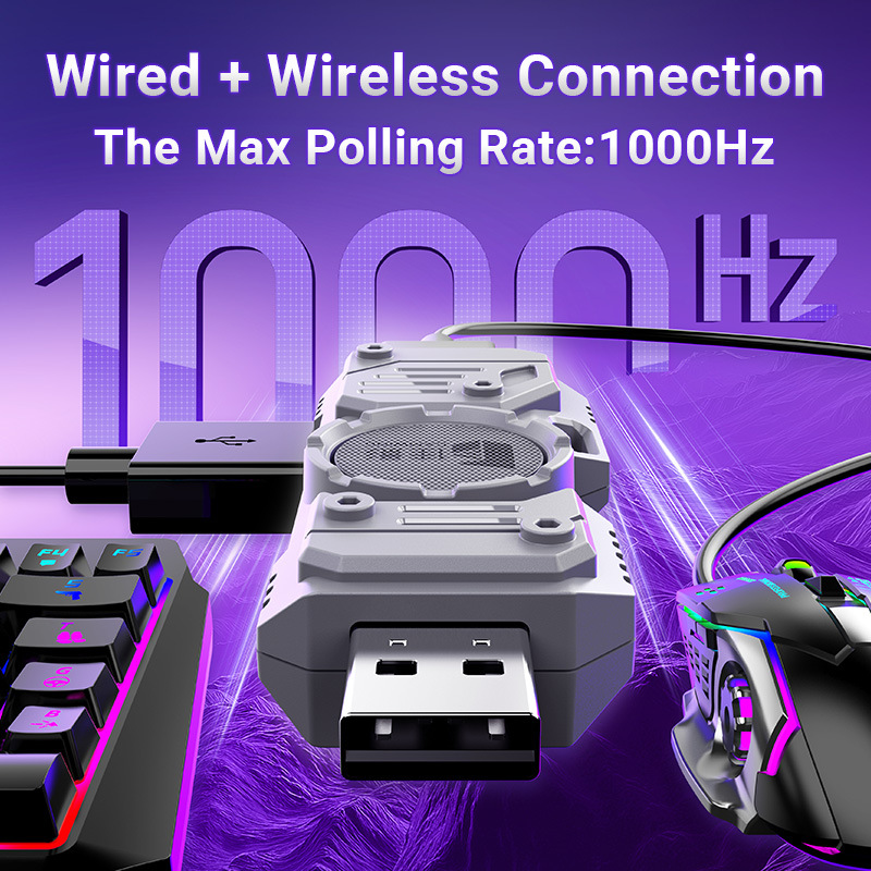 Mobile Games Converter Kit Mob - Gaming Keyboard And Mouse Converter For Mobile ulasan dan harga
