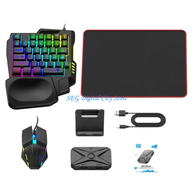 U75B Universal Mobile Gaming K - Gaming Keyboard And Mouse Converter For Mobile ulasan dan harga