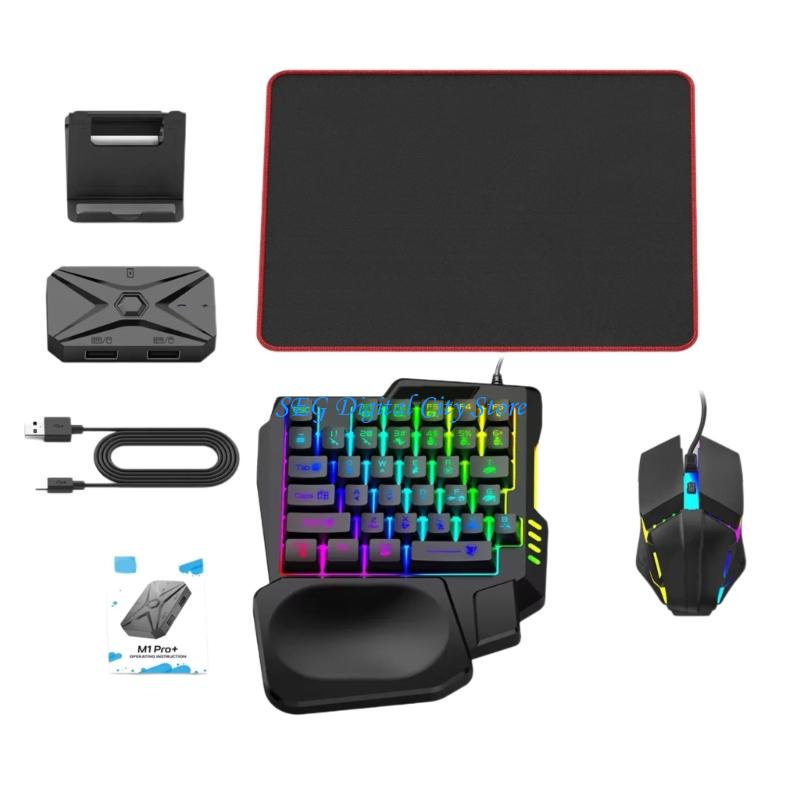 U75B Universal Mobile Gaming K - Gaming Keyboard And Mouse Converter For Mobile ulasan dan harga