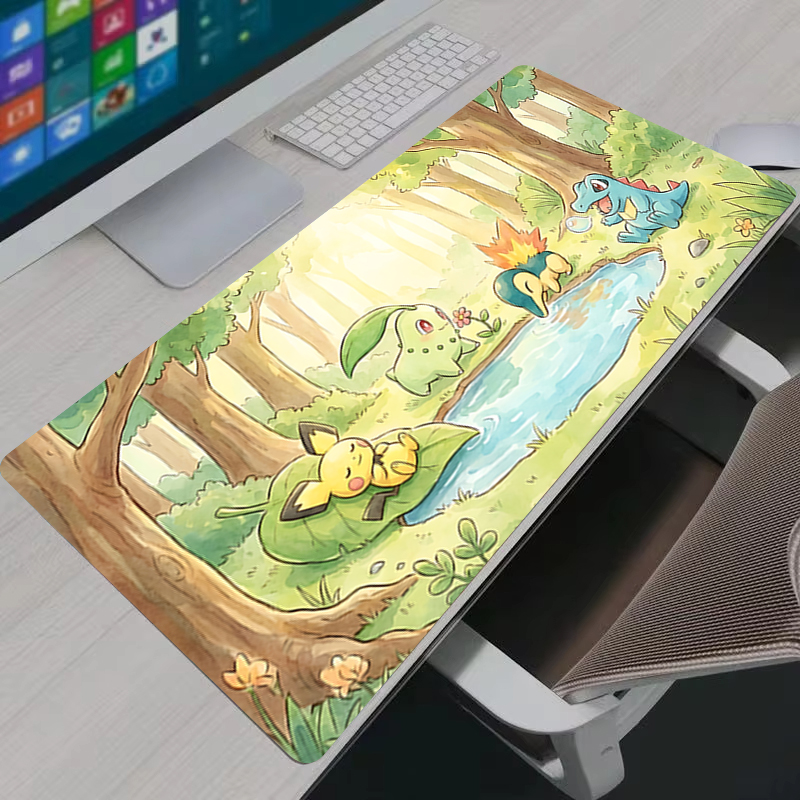 Mouse Pad Anime PC Gamer Cabin - Gaming Keyboard Noise ulasan dan harga