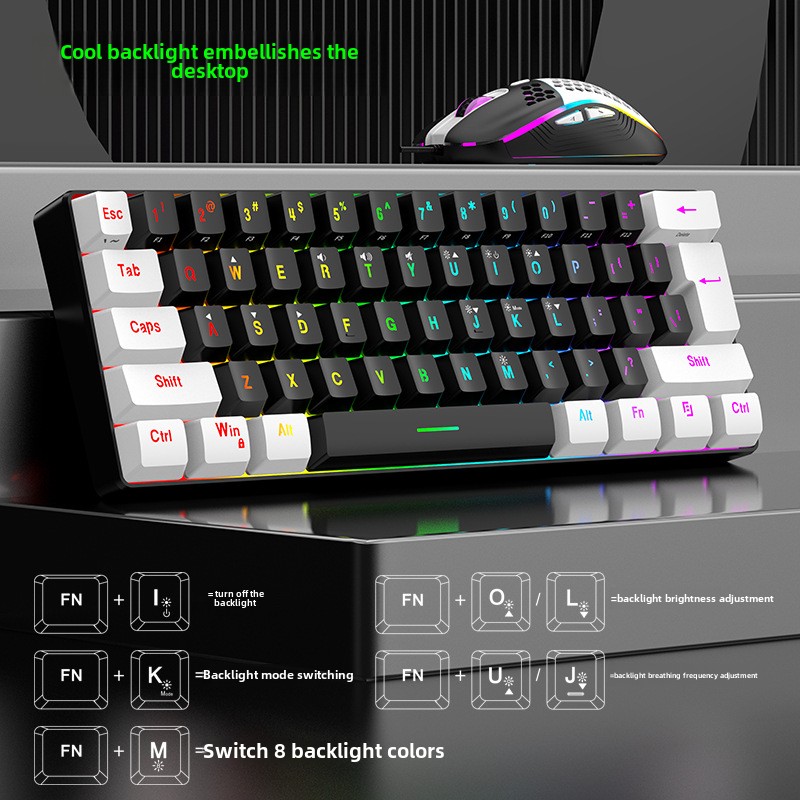Keyboard and Mouse Sets 60% RG - Gaming Keyboard And Mouse For Xbox ulasan dan harga