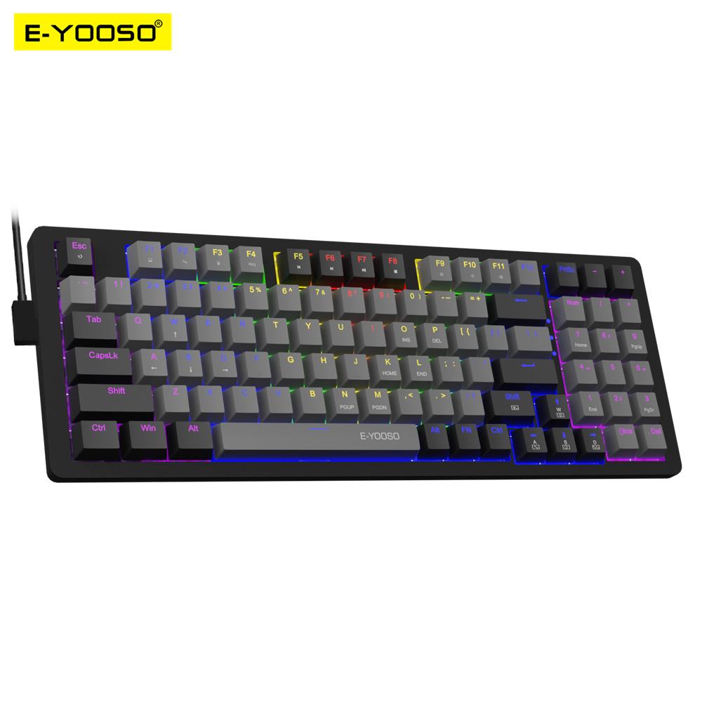 E-YOOSO Z94 USB Mechanical Gam - Gaming Keyboard E Yooso ulasan dan harga